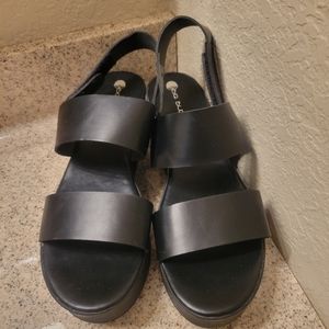 Big buddha size 11 black sandals